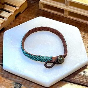 Love Heals Copper + Turquoise Bracelet